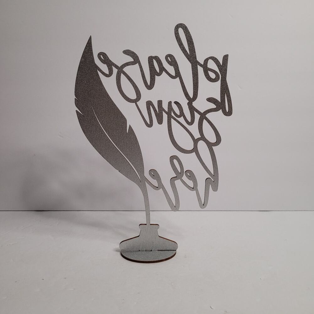 Signature Stand Quill & Ink Sign - Picture 5 of 7